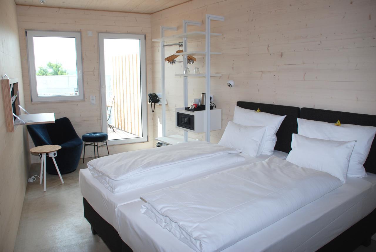 Schlafzimmer - Self Check-In Dinkelsbühl Eksteriør bilde