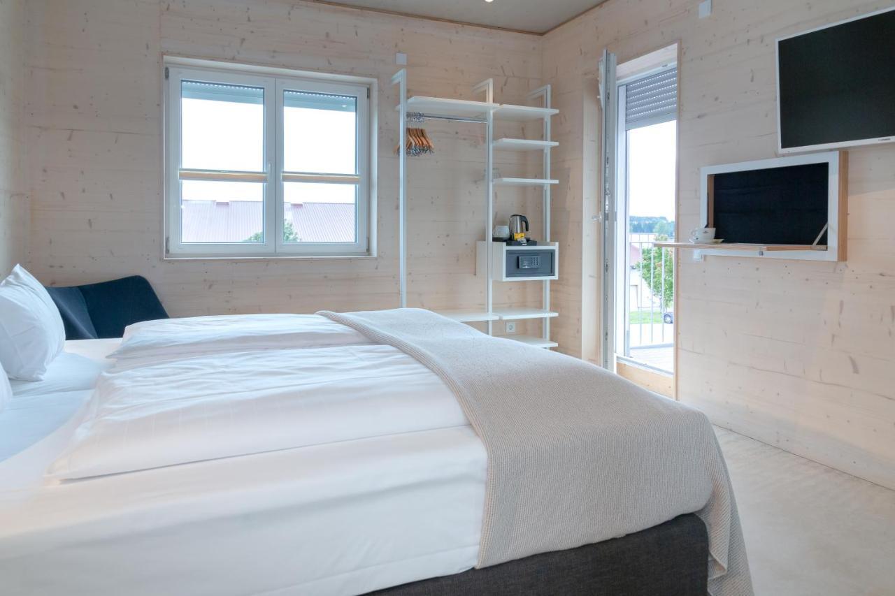 Schlafzimmer - Self Check-In Dinkelsbühl Eksteriør bilde