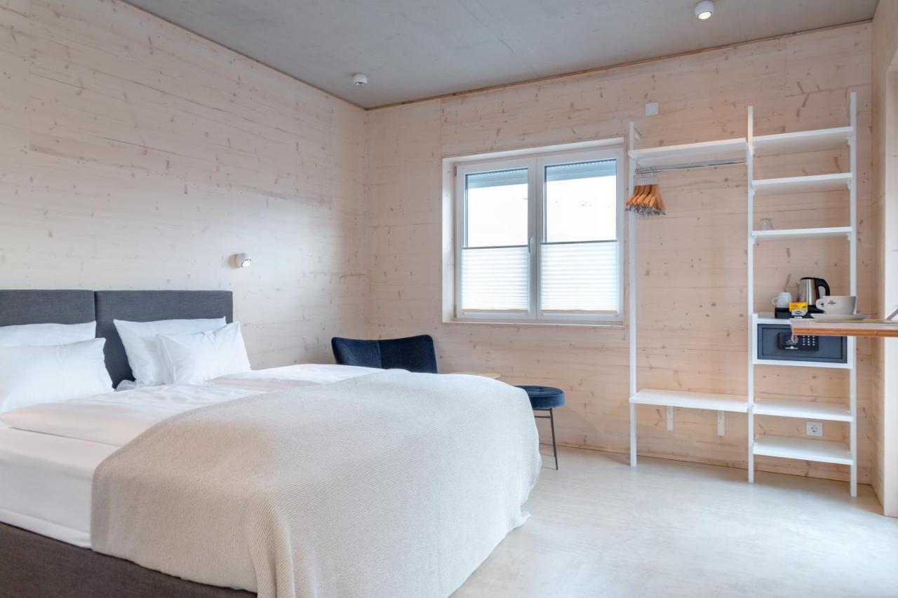 Schlafzimmer - Self Check-In Dinkelsbühl Eksteriør bilde
